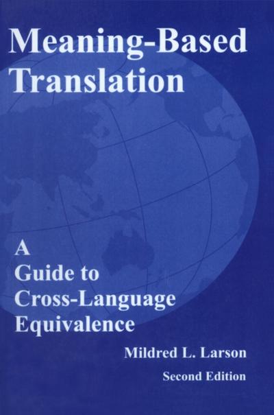 Meaning-Based Translation