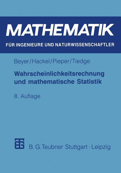 Wahrscheinlichkeitsrechnung und mathematische Statistik