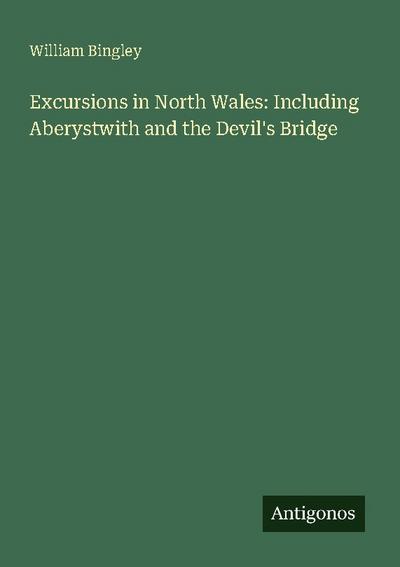 Excursions in North Wales: Including Aberystwith and the Devil’s Bridge