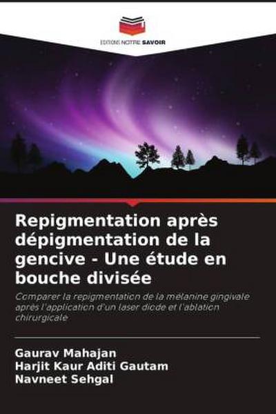 Repigmentation après dépigmentation de la gencive - Une étude en bouche divisée