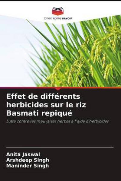 Effet de différents herbicides sur le riz Basmati repiqué