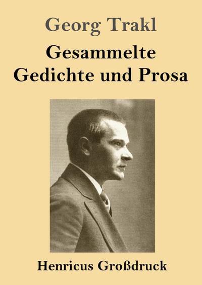 Gesammelte Gedichte und Prosa (Großdruck)