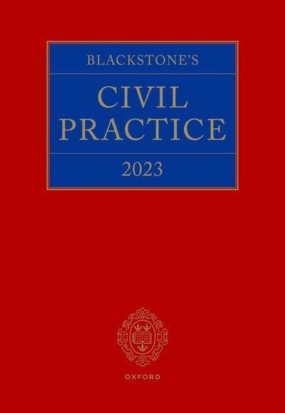 Blackstone’s Civil Practice 2023