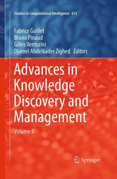 Advances in Knowledge Discovery and Management