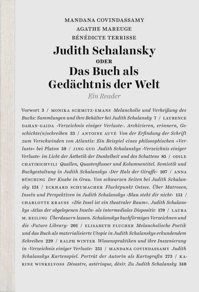 Judith Schalansky oder Das Buch als Gedächtnis der Welt