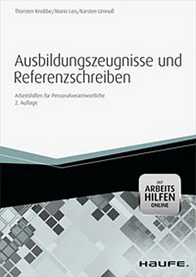 Ausbildungszeugnisse und Referenzschreiben - mit Arbeitshilfen online