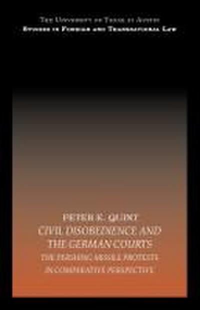 Civil Disobedience and the German Courts