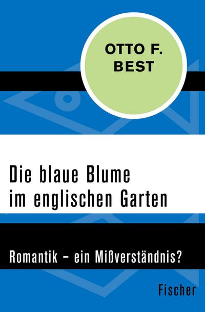 Die blaue Blume im englischen Garten