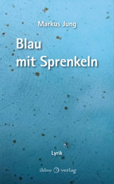 Blau mit Sprenkeln