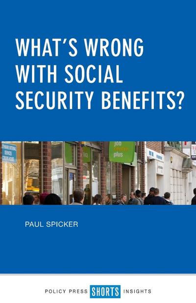 What’s wrong with social security benefits?
