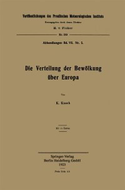 Die Verteilung der Bewölkung über Europa