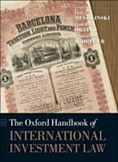 Oxford Handbook of International Investment Law