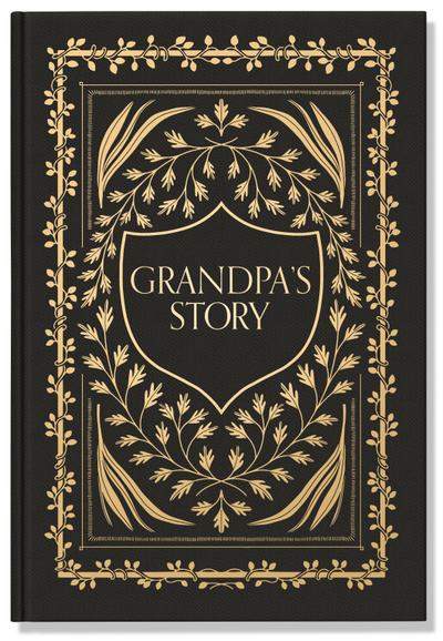 Grandpa’s Story Journal (Linen Hardcover)