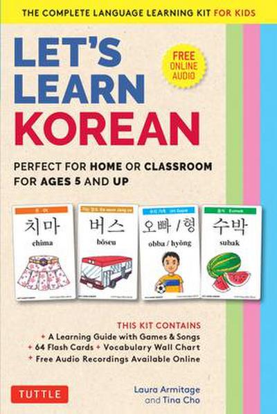 Let’s Learn Korean Flash Card Kit