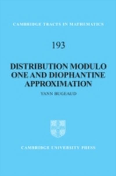 Distribution Modulo One and Diophantine Approximation