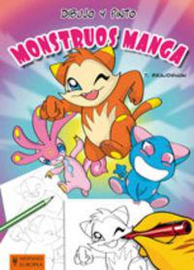 Dibujo y pinto monstruos manga