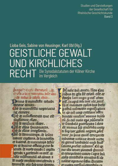 Geistliche Gewalt und kirchliches Recht