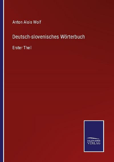 Deutsch-slovenisches Wörterbuch