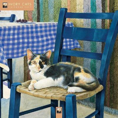 Ivory Cats - Lesley Anne Ivorys Katzen 2027 - Original Flame Tree Publishing-Kalender [Kalender]