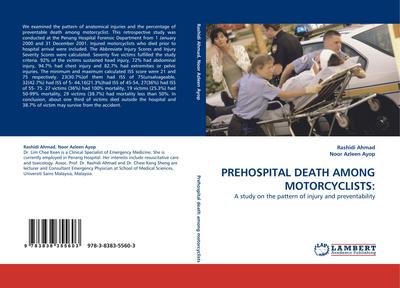 PREHOSPITAL DEATH AMONG MOTORCYCLISTS: