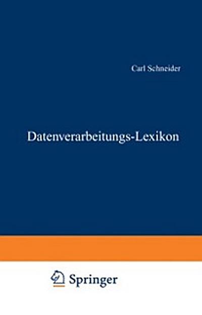 Datenverarbeitungs-Lexikon