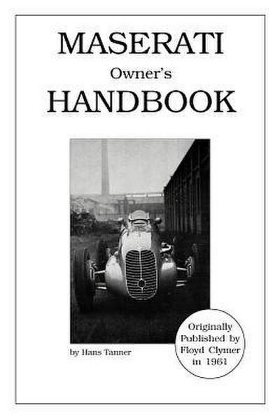 Maserati Owner’s Handbook