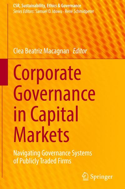 Corporate Governance in Capital Markets