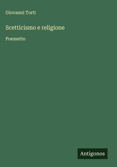 Scetticismo e religione