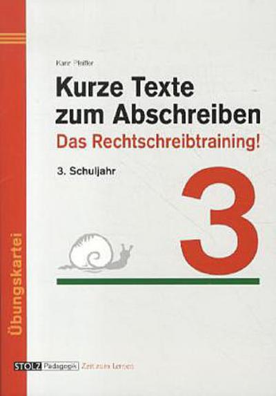 Kurze Texte zum Abschreiben 3