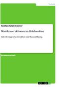 Wandkonstruktionen im Holzhausbau
