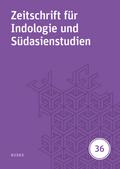 Zeitschrift für Indologie und Südasienstudien, Band 36 (2019)
