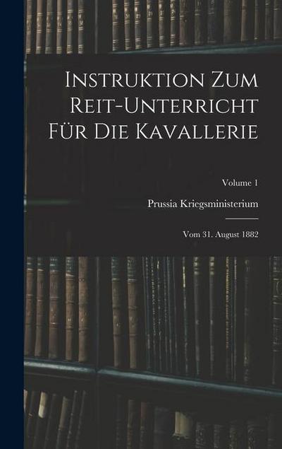 Instruktion Zum Reit-Unterricht Für Die Kavallerie