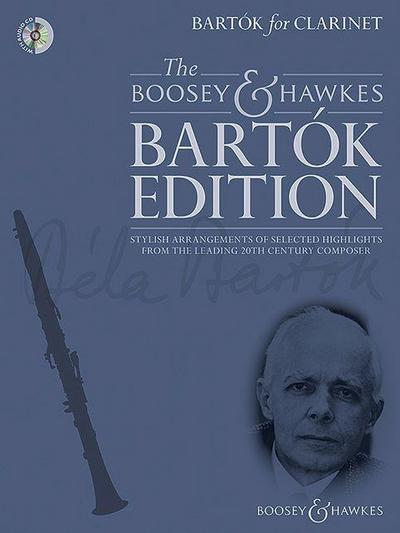 Bartok for Clarinet: Stylish Arrangements for Clarinet and Piano [With CD (Audio)]