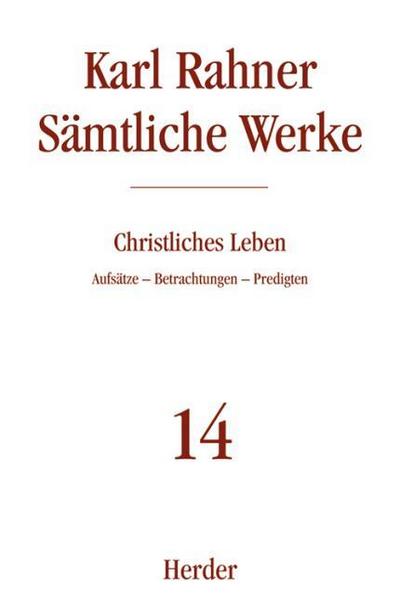 Karl Rahner Sämtliche Werke