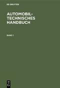 Automobiltechnisches Handbuch von  | Ebook