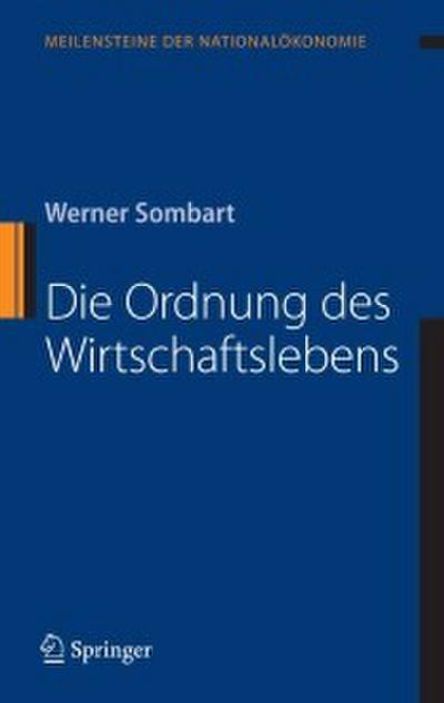 Die Ordnung des Wirtschaftslebens