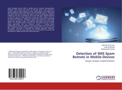 Detection of SMS Spam Botnets in Mobile Devices