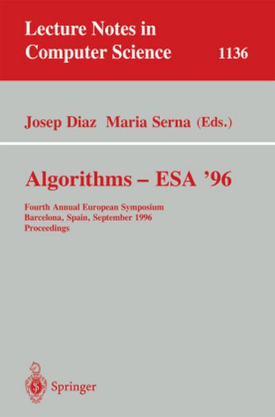 Algorithms - ESA ’96