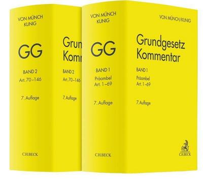 Grundgesetz-Kommentar Gesamtwerk: In 2 Bänden