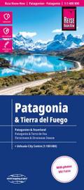 Landkarte Patagonien, Feuerland/Patagonia, Tierra del Fuego (1:1.400.000)