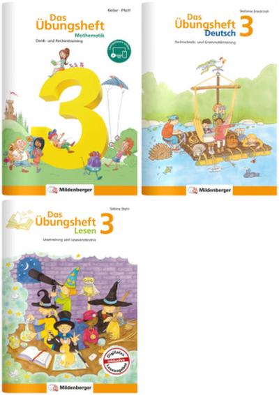 Sicher ins 4. Schuljahr - Paket: Rechnen - Schreiben - Lesen - Grammatik · Klasse 3