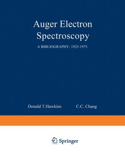 Auger Electron Spectroscopy