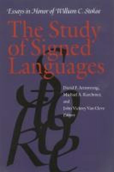 The Study of Signed Languages