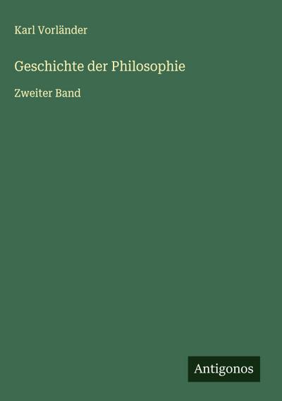 Geschichte der Philosophie