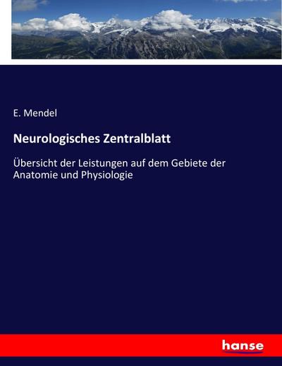 Neurologisches Zentralblatt