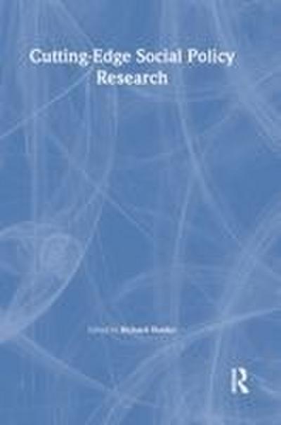 Cutting-Edge Social Policy Research