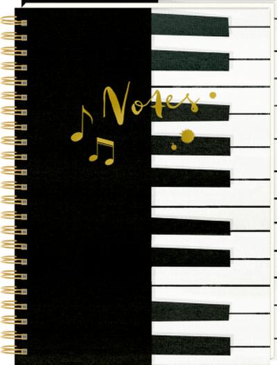 Ringbuch DIN A4 - Notes - All about music