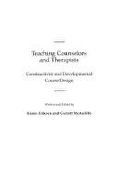 Teaching Counselors and Therapists