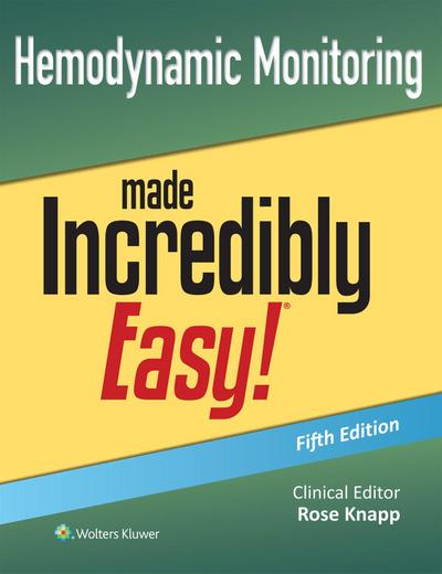 Knapp, R: Hemodynamic Monitoring Made Incredibly Easy!