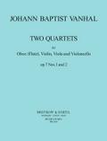 Quartette op.7,1-2für Oboe, Violine, Viola and Violoncello